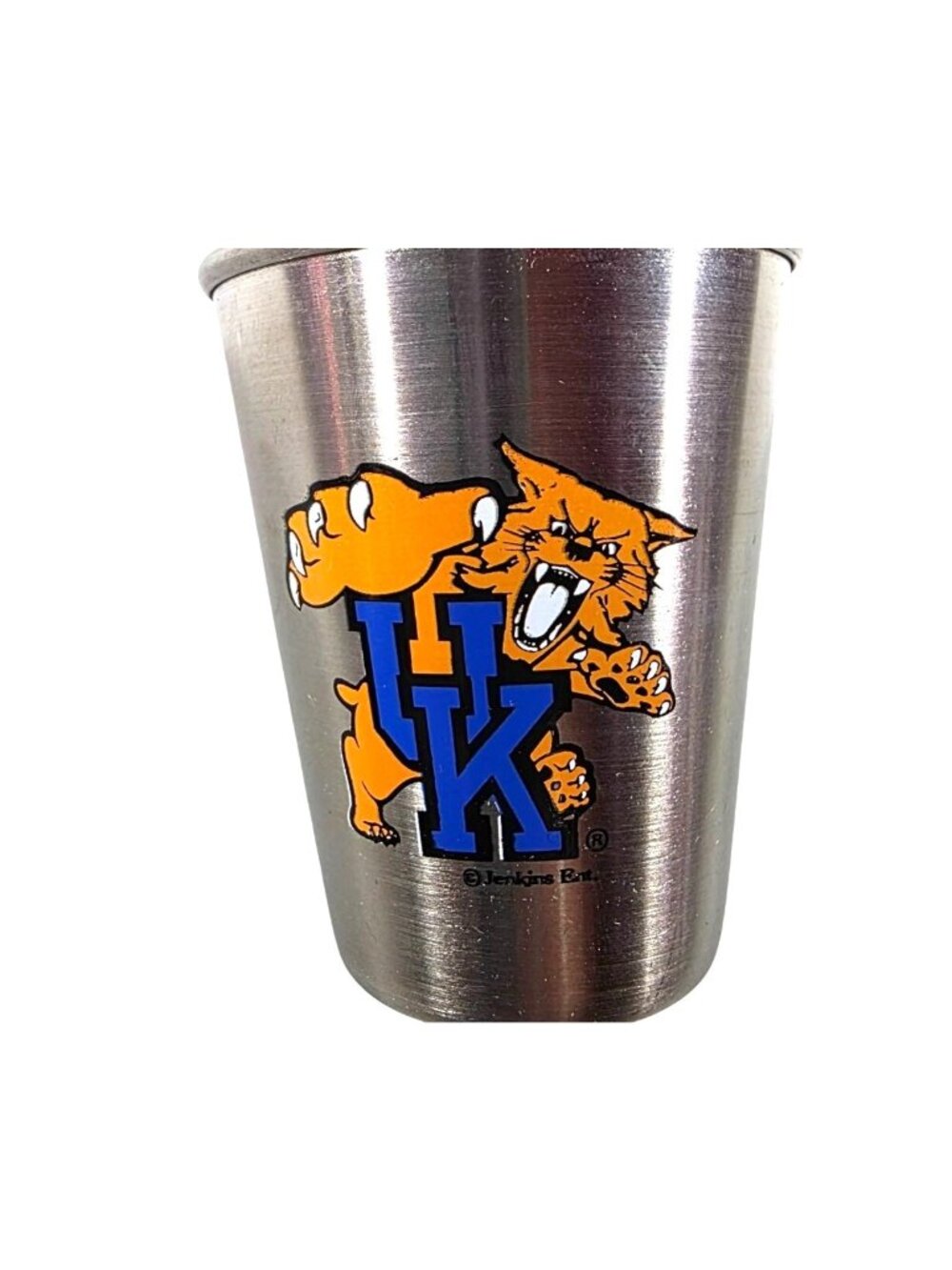 Shot Glass University Of Kentucky Wildcats Stainless Steel bar accessory